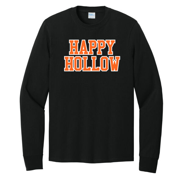 HAPPY HOLLOW - Long Sleeve Core Cotton Tee Thumbnail