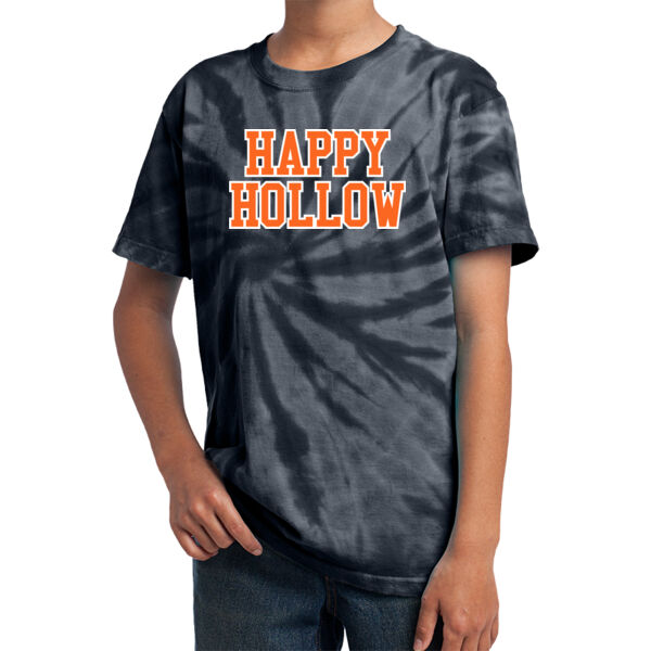 HAPPY HOLLOW - Youth Tie Dye Tee Thumbnail
